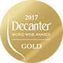 Decanter Gold Medal Award 2017 -95/100